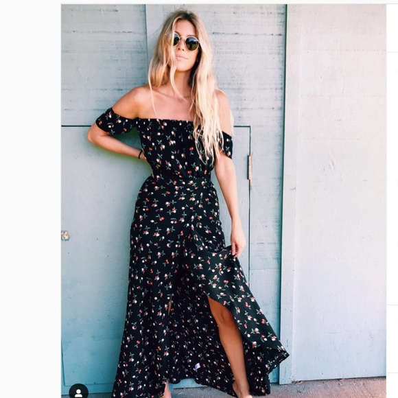 Flynn Skye Dresses & Skirts - Flynn Skye Bella Maxi Dress in Cherry Blossom